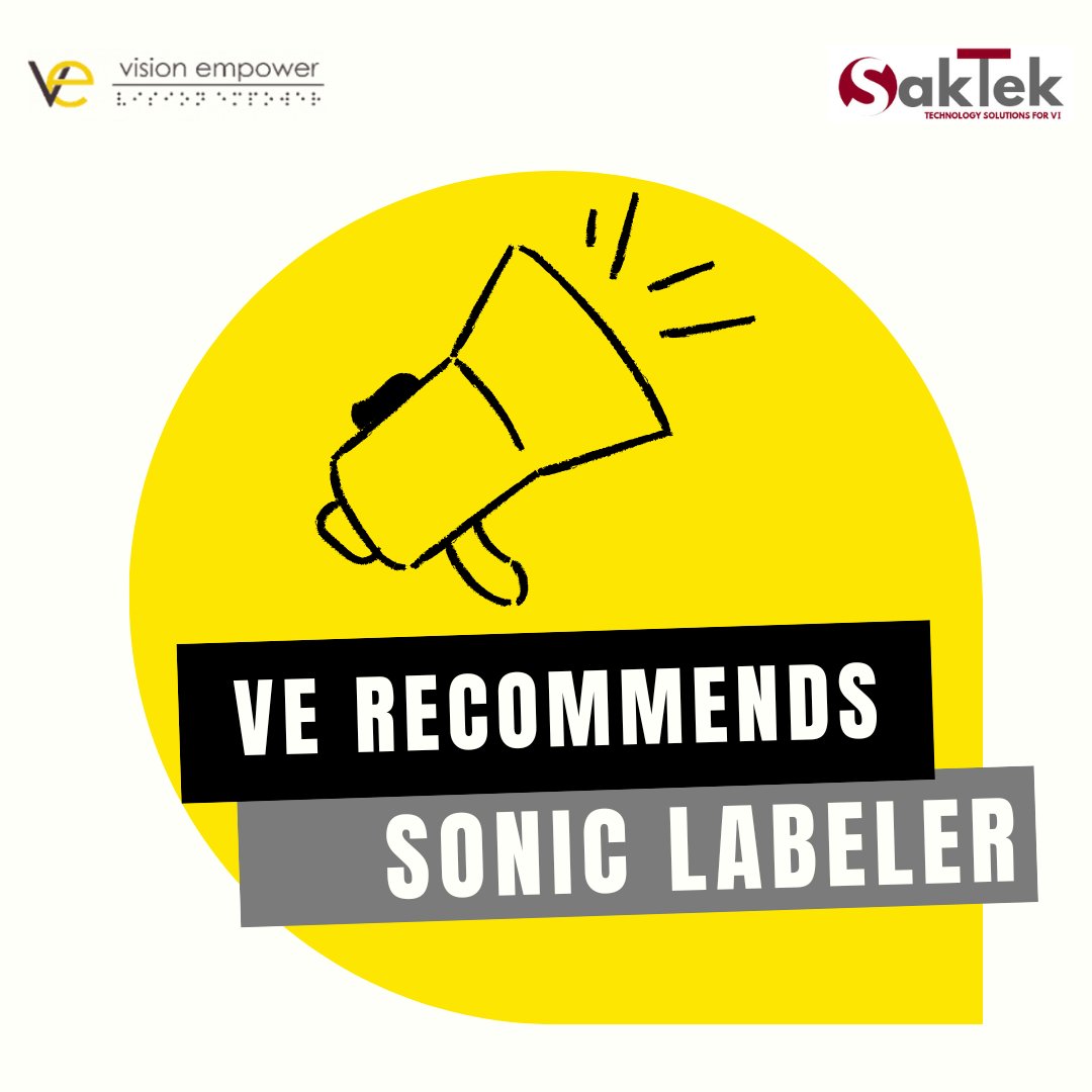 Did you know that Sonic Labeler from <a href="/SaktekF/">Saktek Foundation</a> is a pen-like accessible labelling device used for identifying objects? 

To know more about such assistive technology devices, subscribe to our monthly newsletter by DM'ing us your email!
