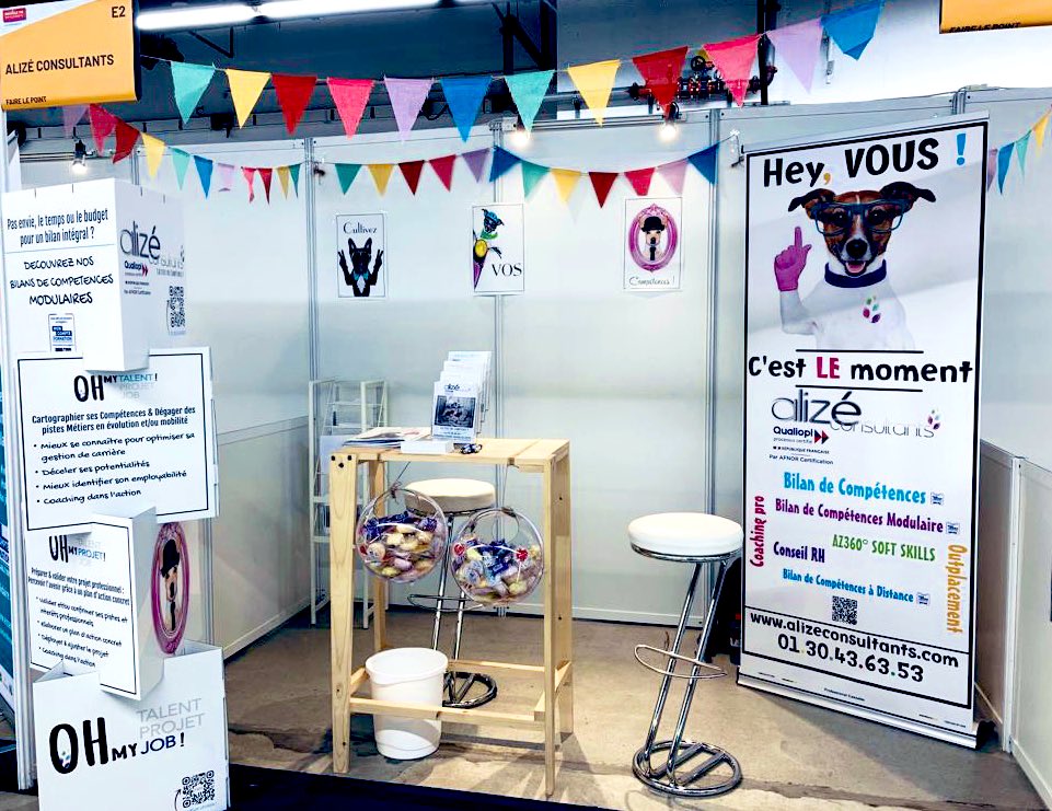 AlizeConsult's tweet photo. La team Alizé au rdv et prête à colorer votre #carrière 🦄 
Stand E2 (suivez l’Arc en ciel …)
On vous attend 😉
#bilandecompetences #salon #formpro #CPF #coaching #nvp #formation #nouvelleviepro #AvenirPro #avenirprofessionnel
https://t.co/4uN3IUnJv8 https://t.co/wt1MUPskp4