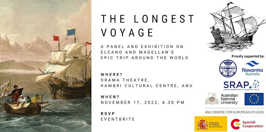 Join us and the Spanish embassy next for a special exhibit to commemorate the five hundredth anniversary of the first circumnavigation of the world! More info and ticket registration at the link below. 
buff.ly/3FFA4oN