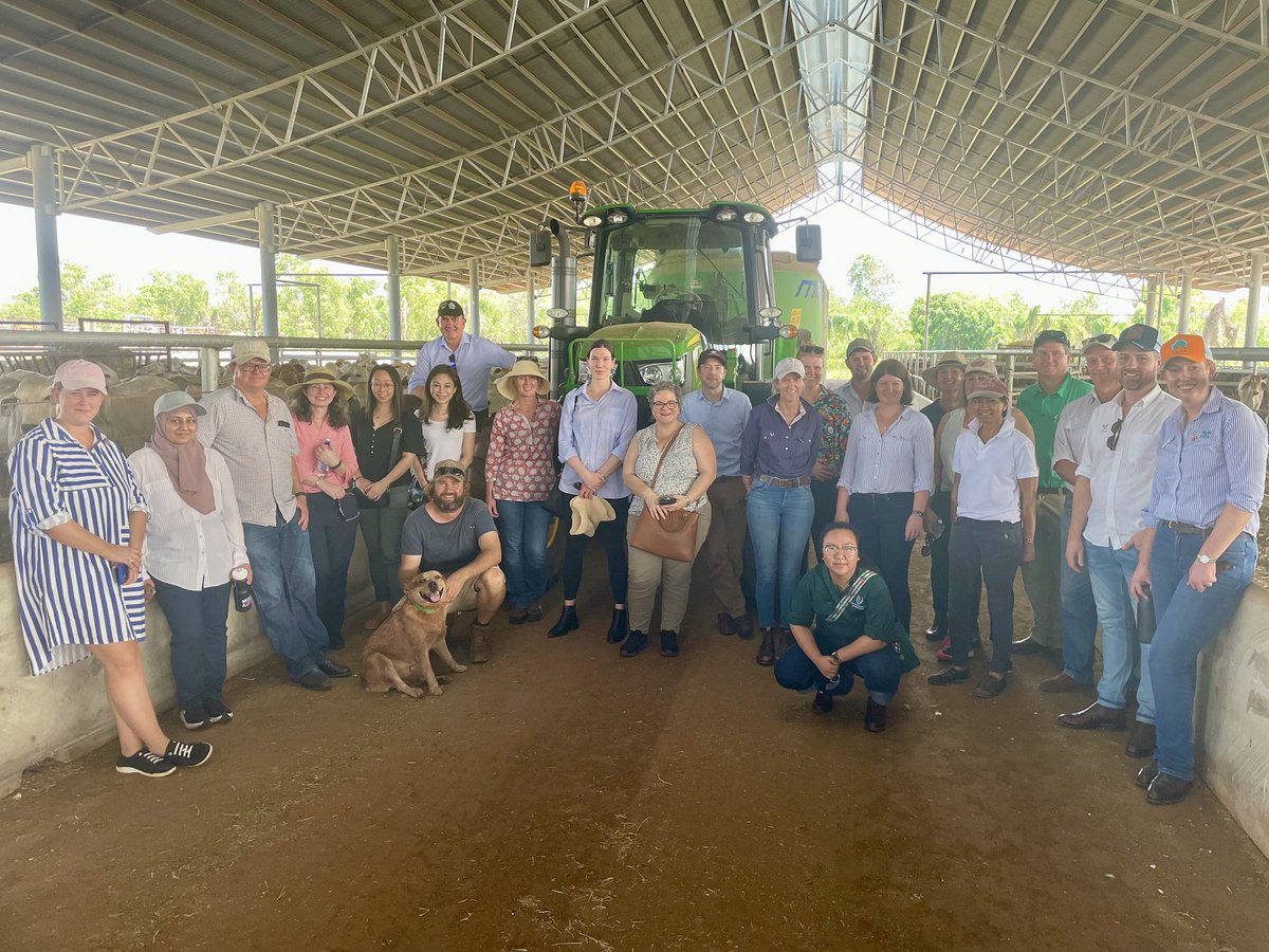 The livestock export industry's success relies on the Department of Agriculture’s work to enable trade and uphold sustainable regulatory systems. Thanks to our DAFF guests for visiting us today, along with Livestock Export Research & Development Committee members. #LIVEXchange22