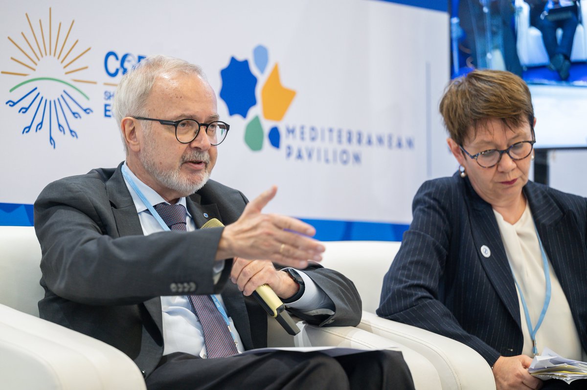 UfMSecretariat's tweet photo. Joint efforts are required to address common challenges 👉 this is why the #BlueMedPartnership is crucial for the development of the blue economy in the Mediterranean region. https://t.co/91oRQCm1WN