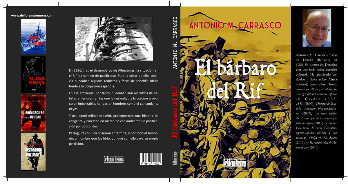 Próximamente...
delibrumtremens.com

#guerradelrif #guerrademarruecos #novelabelica #novelahistorica