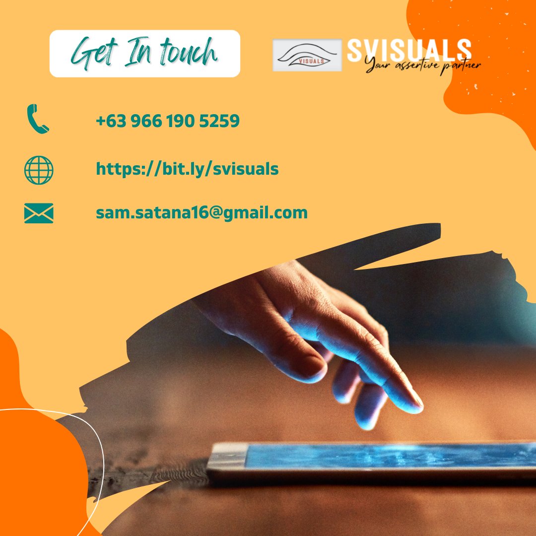 SVISUALSdigital's tweet photo. 📢📢📢We are a team of professional digital marketers. Our services are tailored to your needs and provide you with marketing needs.

If you have any questions, feel free to contact us or visit https://t.co/txTmIAybmU to get in touch!

#talkToUs #book #contactUs https://t.co/0VFCSk7lfo
