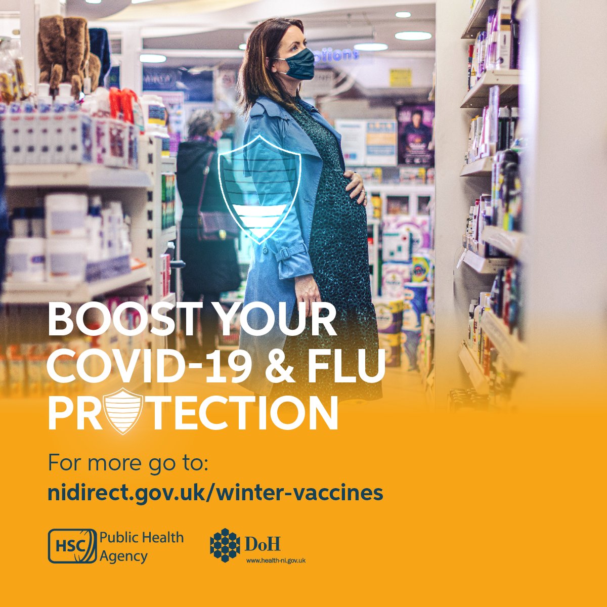 Boost your COVID-19 and flu protection with your FREE flu vaccine & COVID-19 booster, for the best protection for you and your family this winter. Find out more at: pha.site/living-well #wintervaccines