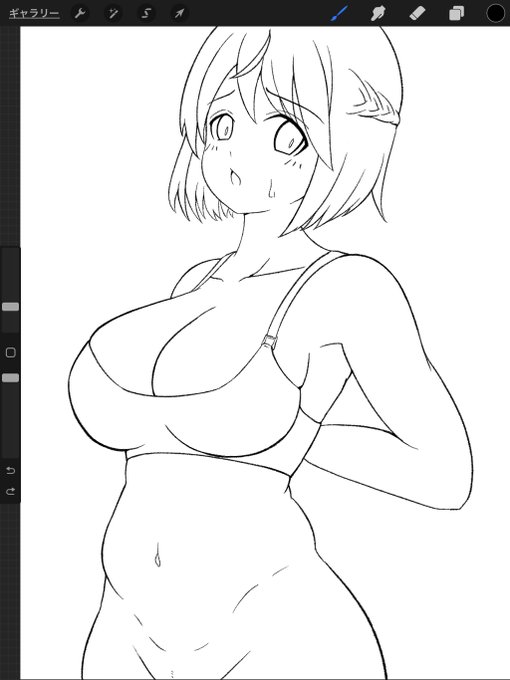 線画。

塗る。 https://t.co/EJEeaTNOQj 