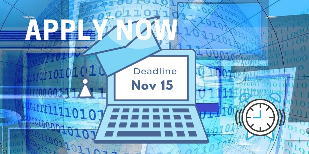 ⏰ Only one week left until the application deadline, Nov 15! ⏰ 👉 Don't miss your chance to become a part of the Munich School for #DataScience and be trained for a career as a next generation #DataScientist 🎓 💥 bit.ly/apply-MUDS