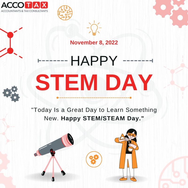 ACCOTAX1's tweet photo. "Today is a Great Day to Learn Something New. Happy STEM/STEAM Day."
.
.
--- November | 08 | 2022 ---
.
.
#happystemday #happystemday2022 #greatday #stem #stemeducation #stemdayuk #stemday #stemlearning #stemlearninguk #tuesdaystem #stemteachers #stemstudents #stemsteamday https://t.co/EeSnNRTwJJ