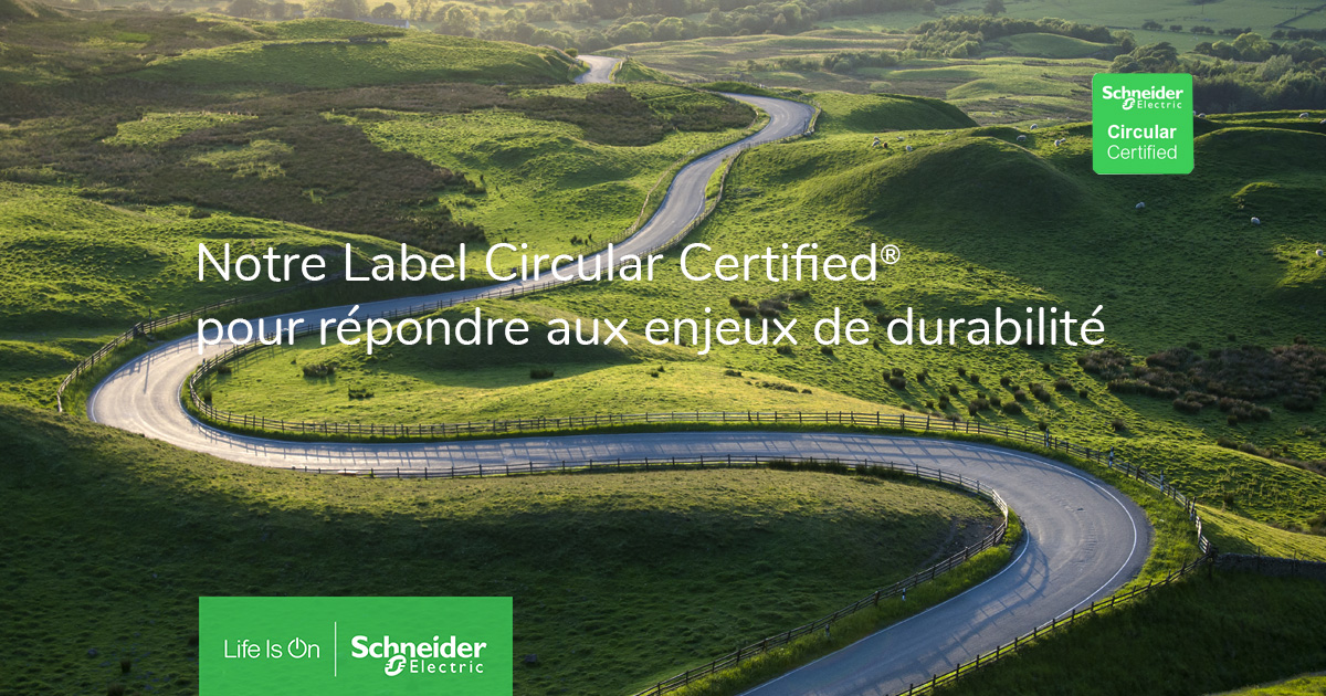♻ Pour répondre aux enjeux de durabilité, #SchneiderElectric a développé un label #CircularCertified® pour certifier ses produits issus de l'#économiecirculaire. 

Pour en savoir plus 👉 spr.ly/6011MvFSc