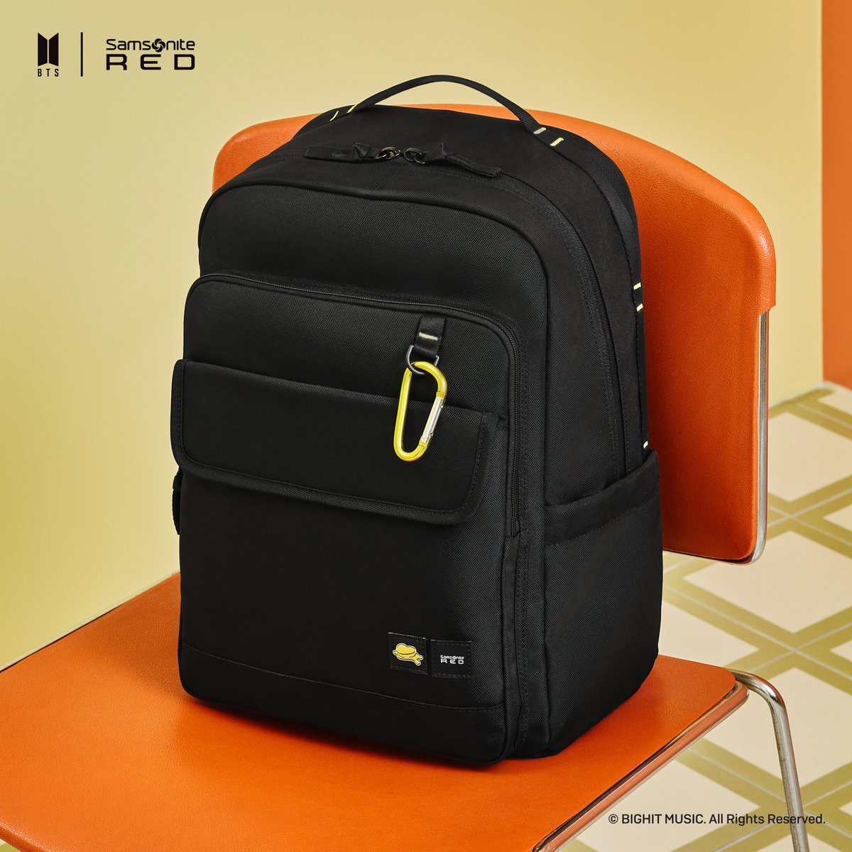 Samsonite_RED's tweet photo. #SamsoniteREDXBTSButter

시크한 #Black 에 #버터 한 방울💛
탁월한 수납력의 #데일리백팩

💜 #Butter 컬렉션: https://t.co/UrTSE2zCzm
⠀
#ButterRECIPE #SamsoniteRED #쌤소나이트레드 
#BTS #버터레시피 #방탄소년단 
#RM #진 #슈가 #제이홉 #지민 #뷔 #정국 
@BTS_twt @BTS_bighit @HYBE_MERCH https://t.co/5mAVfAtDZx