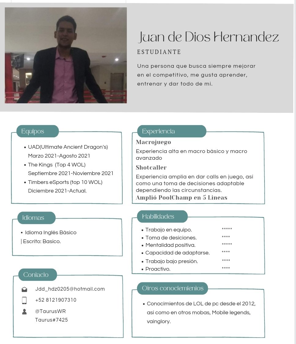 Mi contrato con Timbers ha terminado y me encuentro escuchando ofertas de cara a la WOL como Jungla/Top
Estoy en busca de organización seria.
Amplia champion Pool
Elo máximo: Challenger
Estoy en toda la disposición 
Se agradece RT <a href="/AyudaFichajes/">Fichajes WildRift</a> <a href="/FichajesLoLWR/">WildRift</a> @Fichajes_WR