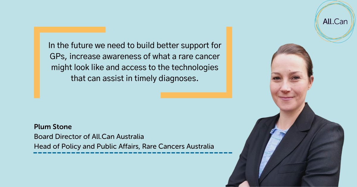 Recently we asked what you thought were the common barriers to efficient #cancercare. Timeliness of diagnosis came out on top, reported by 53% of respondents. That’s why diagnosis is one of the four crucial areas where #AllCanAustralia is committed to improving efficiency.