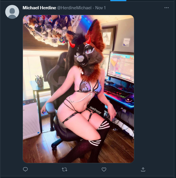Somcanine's tweet photo. @HerdineMichael @LividPuppy you do https://t.co/kQrPwW5LoU