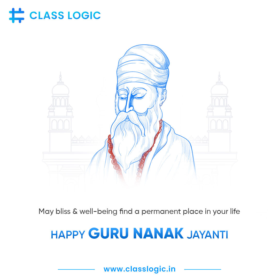ClassLogic's tweet image. #GuruNanakJayanti #Classlogic
