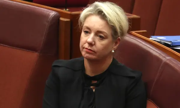 Kanga561's tweet photo. FOI reveals unreleased report by the former Coalition government into the sports rorts scandal has criticised the decision-making process by former sports minister Bridget McKenzie, pictured, and its “lack of transparency”. #ICACnow https://t.co/rq55xbU4i1