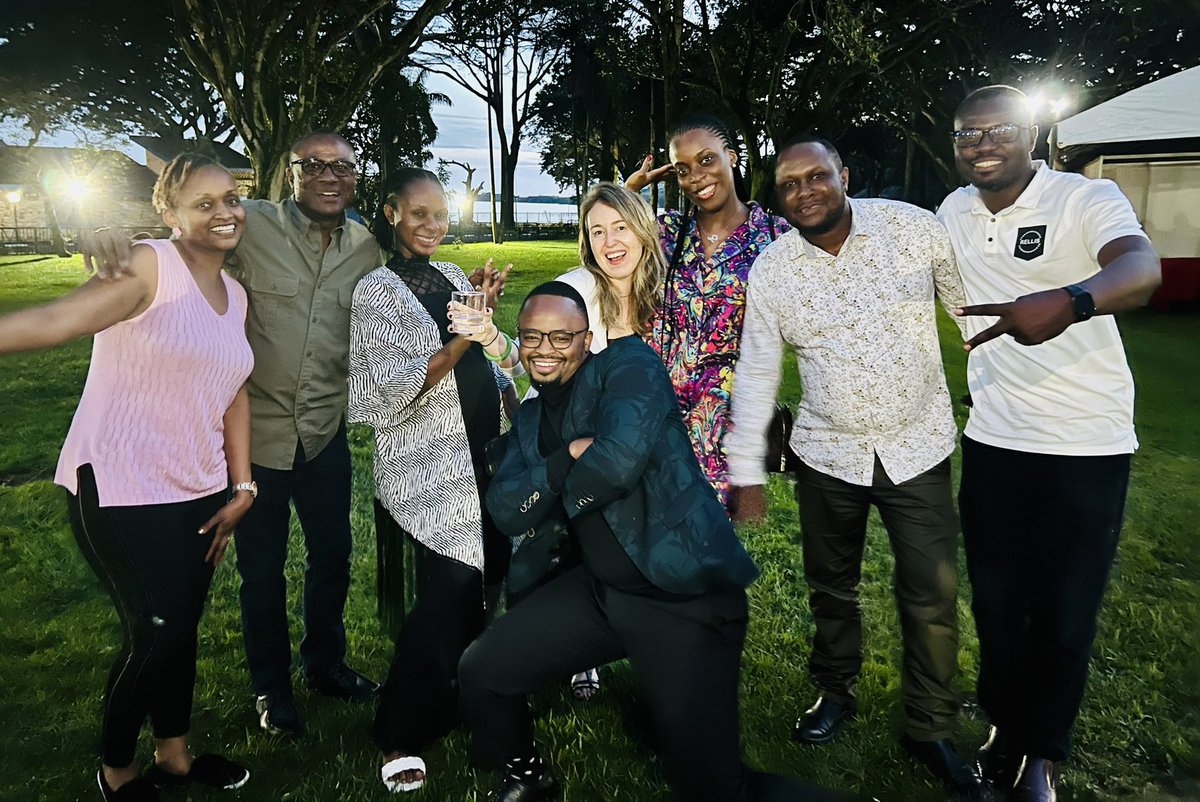 8/12 <a href="/ShiftThePower_/">#ShiftThePower</a> Fellows meet in Entebbe (with <a href="/jimmchick/">Jimm Chick</a> on the way!) the night before the <a href="/InfoAPN/">African Philanthropy Network</a> Assembly. Though this pic is a 10/10. <a href="/RootChange/">Root Change</a> <a href="/kilimanispeaks/">Kilimani Community Foundation</a> <a href="/TilitonseF/">Tilitonse Foundation</a> <a href="/eowy68/">Eme Iniekung</a> <a href="/MwilaChriseddy/">Mwila Chriseddy Bwanga</a> <a href="/NunesMaier/">Mariane Maier Nunes</a> <a href="/TrustAfrica/">TrustAfrica</a> <a href="/elizaphan/">Elizaphan Ogechi, Development Leader.</a> <a href="/CollectiveCivil/">Civil Collective</a> #ShiftThePower