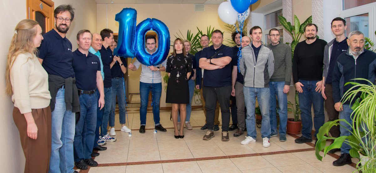 C3Dlabs's tweet photo. C3D Labs is 10 years old! It was established in 2012. There are 44 people in 3 cities, 50 customers in 14 countries. Last week employees got together to celebrate the anniversary. We want to share our anniversary with you and share a small photo report from the holiday. #c3dlabs https://t.co/HNa1u8DCuM