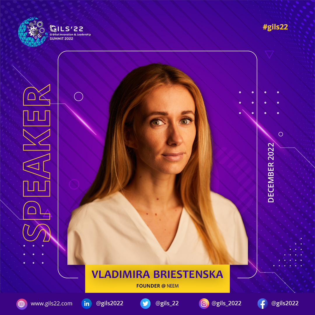 gils_22's tweet photo. @gils_22  is delighted to have #Vladimira Briestenska, Founder Neem, #onboard with us to promote visions and enhance productive outputs.

For more details:

🌐 https://t.co/9FfF5vqmfk

#gils22 #blockchainsolutions #innovation #summit #digitization #leadership #influence #skills https://t.co/zWnojvrH0I