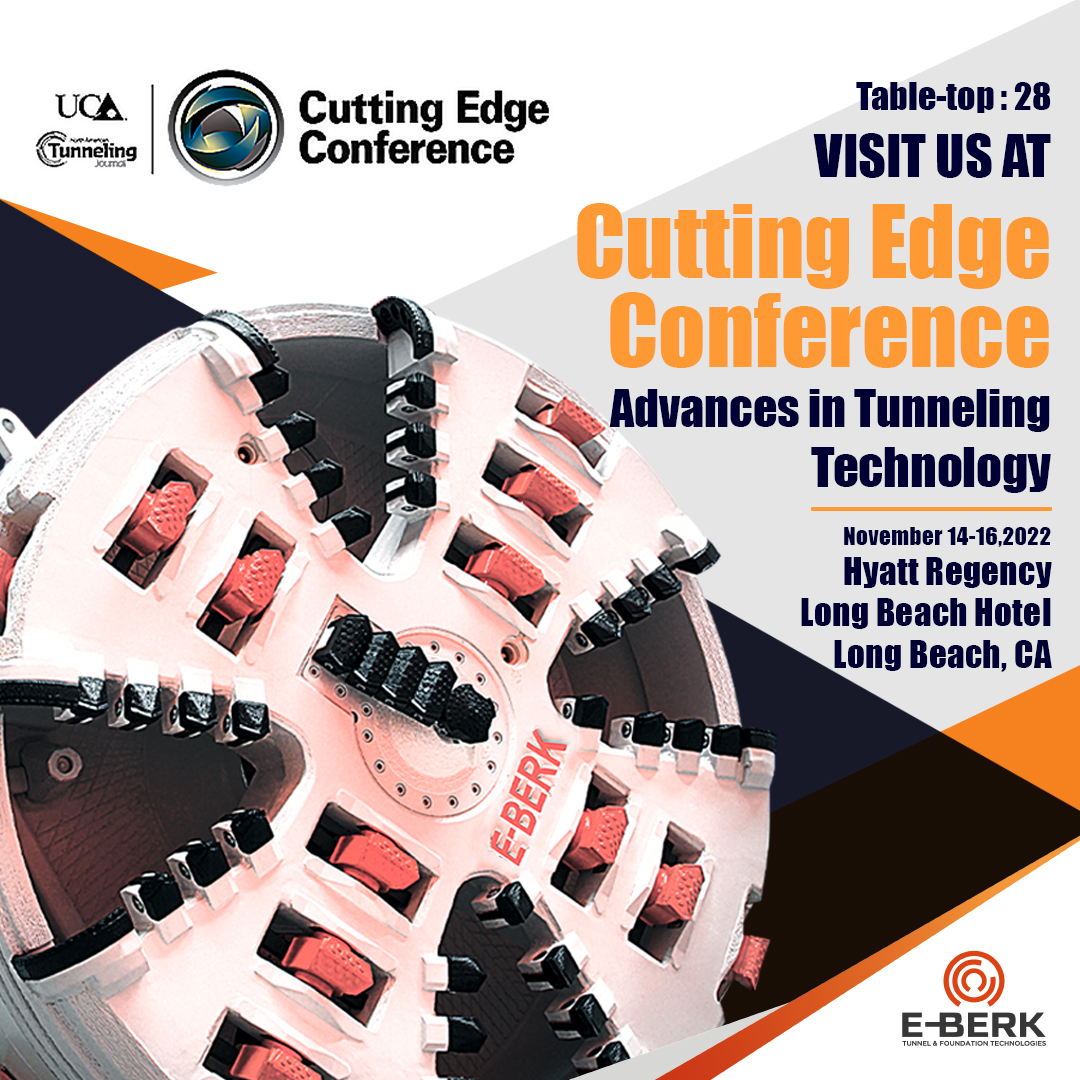 We are looking forward to meeting you at the Cutting Edge Conference Advantech Tunneling Technology on 14-16th of November 2022,at the Hyatt Regency Long Beach Hotel at our Table-top 28. See you in Los Angeles!#cuttinedge #cuttingedge2022 #undergroundconstruction #EBERK #TBM #msv