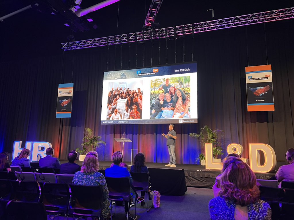 megabowman's tweet photo. Brilliant work done by @vaggchris and his team at Pass It On helping clothe homeless people with pre-loved clothes. #hrtechfest https://t.co/Pddltt1NtU