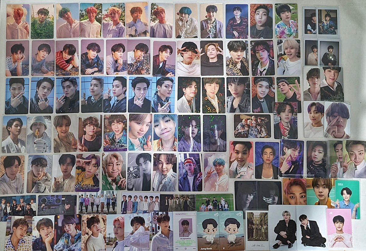 Gelibean8's tweet photo. IC!!♡
Sold as set 
others: 2 unsealed proof compact &amp; memo21 br unsealed w/ rpc &amp; pob, 2p collbook 
Rfs: qs 
🏷Namjoon rm jin seokijin yoongi suga jhope hobi jimin v taehyung jk jungkook her o tear o deco kit ube koo memo19 memo20 br memo17 muster ly seoul sg22 holo hearts its2 https://t.co/rB2faTm1Pt