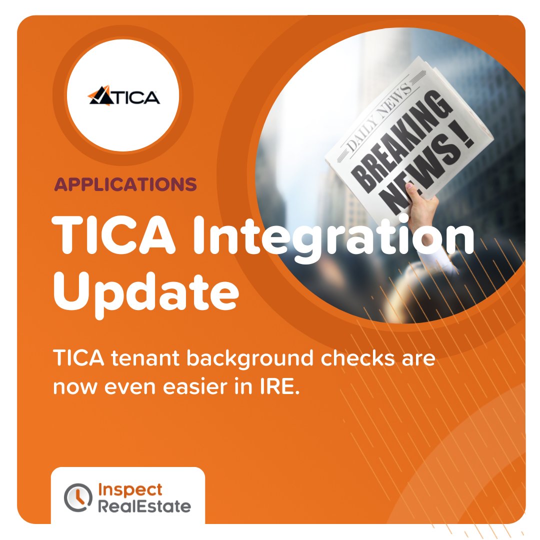 InspectRealEstate now has a full integration with TICA allowing you to complete your checks direct through your account.
Learn More  👉 sbee.link/kxtfheapw6