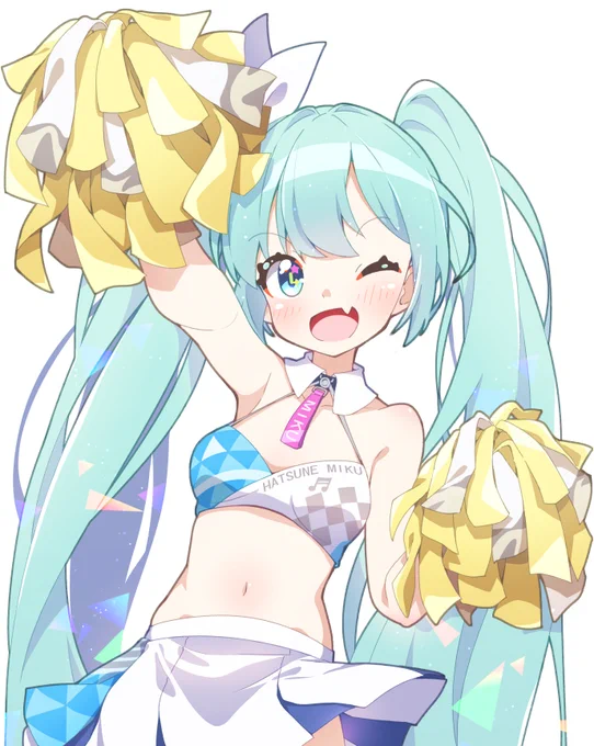 いいミク ブルーアーカイブ Ver.#初音ミク  #ブルアカ #いいおなかの日 
