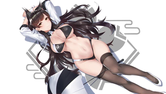 RQ愛宕&高雄フィギュア予約開始したよー!!!!#アズールレーン 