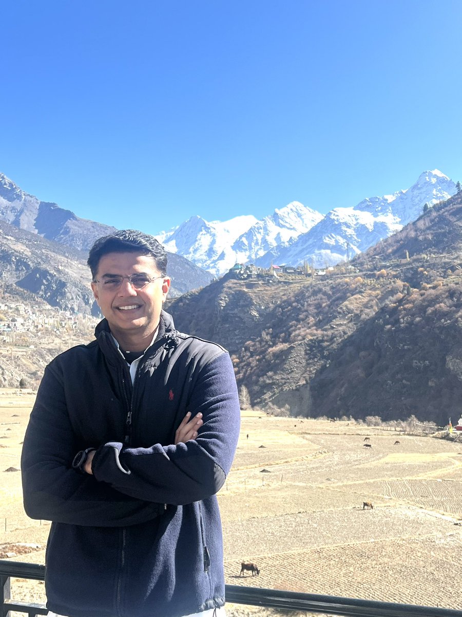 SachinPilot's tweet photo. Jispa, Lauhal Spiti https://t.co/RjiYrC8wr9