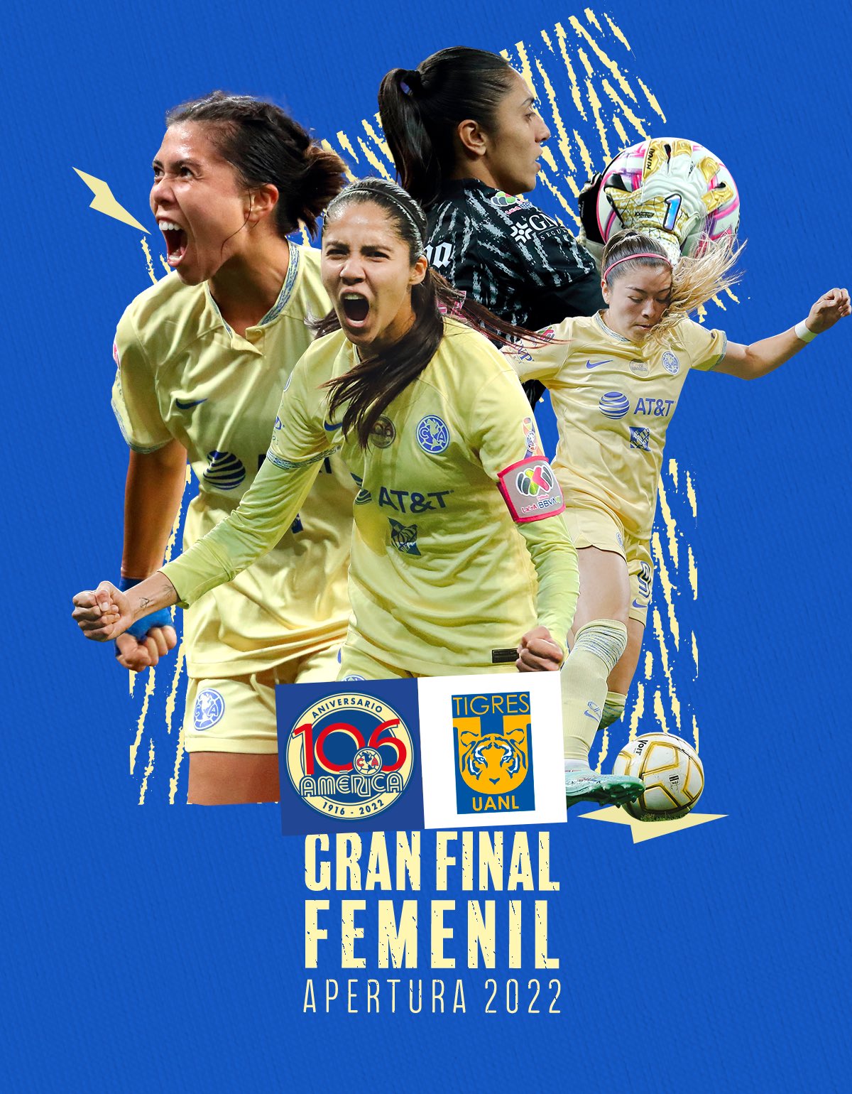 Club América Femenil on Twitter "𝐋𝐀 𝐆𝐑𝐀𝐍 𝐅𝐈𝐍𝐀𝐋 🦅 EstoEsAmérica https