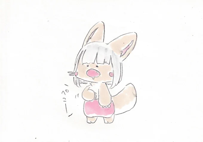 ぺこチ。#イラスト #メイドインアビス 