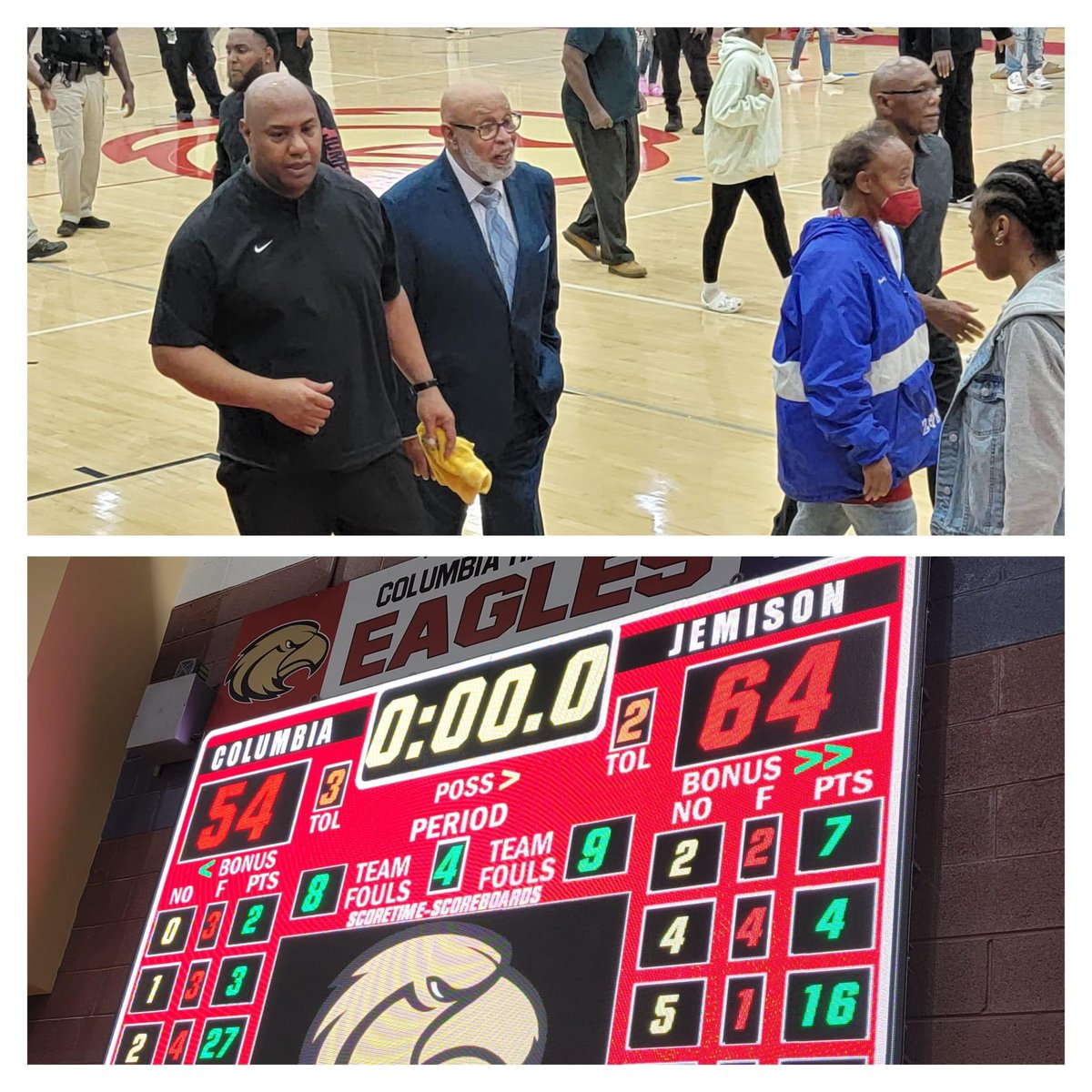 Mae Jemison opened the season on Friday, November 4 and was victorious over a very talented Columbia team 64-54. Waay to start the season.  #GoJags #MaeJemisonBasketball