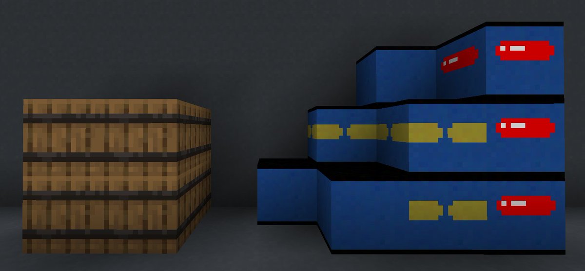DrBlockheadMC's tweet photo. Even an Intrepid-class ship needs barrels &amp; wooden ones just won't do.

#minecraftmods #ussvyoyager #minecraft #curseforge #StarTrek #StarTrekVOY #StarTrekUniverse https://t.co/iinHKYfDzr