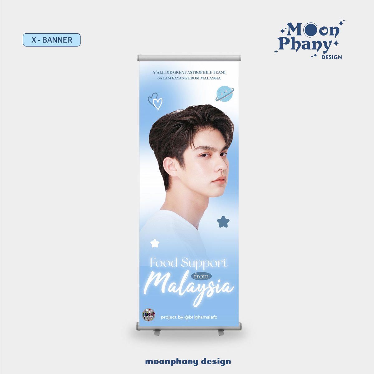 ㅡ bright x banner © moonphany design #bright #brightvachirawit #bannerdesign #designcommission #jasadesain