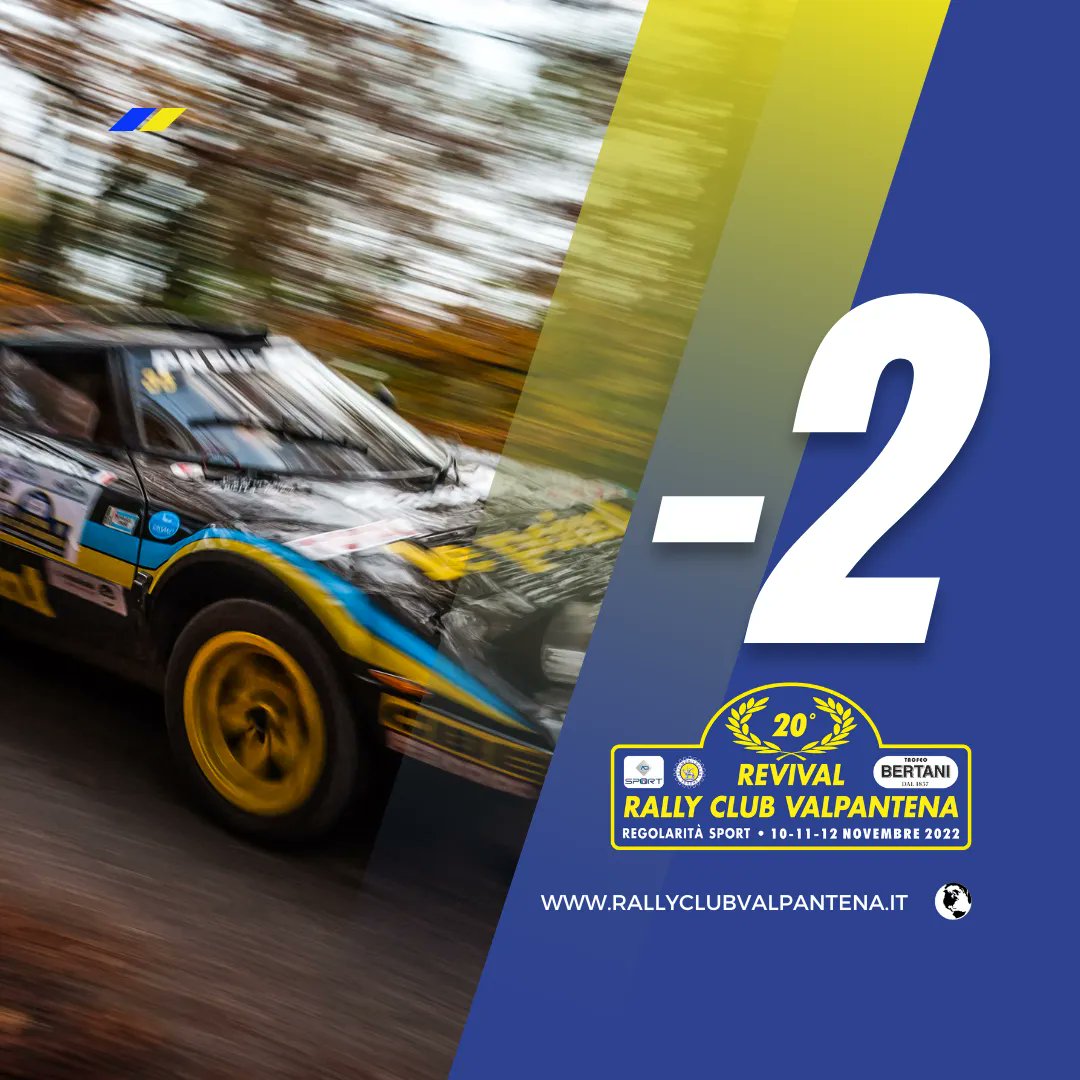 RCValpantena's tweet photo. 📣 -2
#staytuned ↪️ https://t.co/G8jIvf2Tje
#rallyclubvalpantena #rcv #rcv22 https://t.co/MwSm8BJdXK
