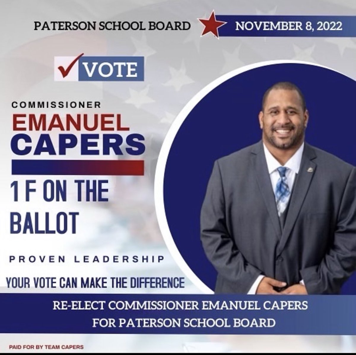 Comm. Emanuel Capers tweet media