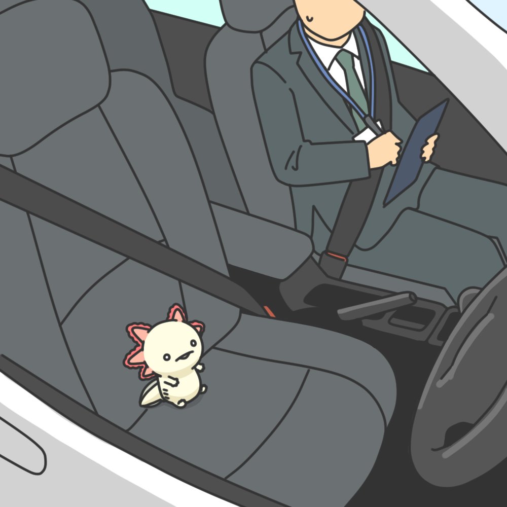 1boy formal suit necktie car interior ground vehicle male focus  illustration images
