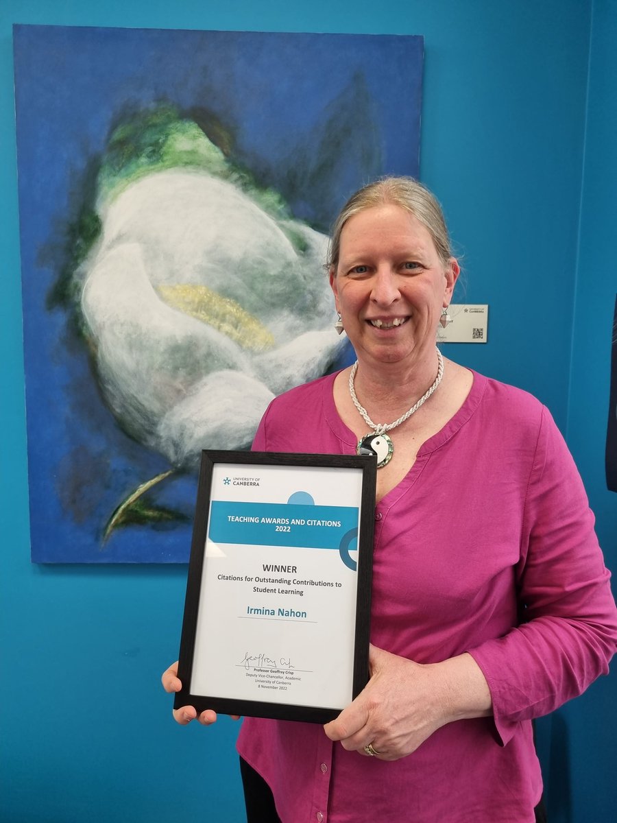 It is so great to see Work Integrated Learning rewarded. #cantbelieveIwon