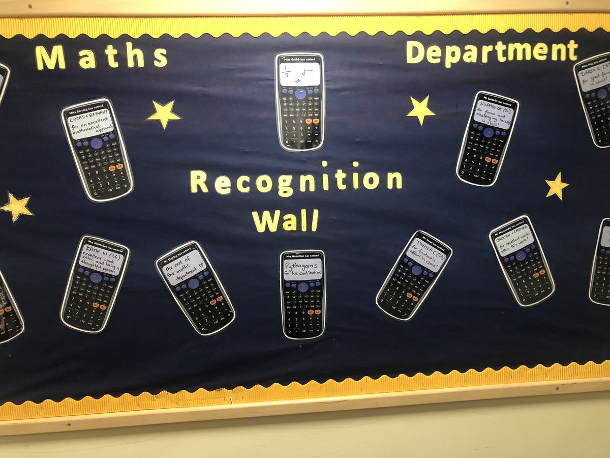 Well done to all on our Recognition Wall for the first two weeks of term - you have had a great start to your learning 🌟🌟 <a href="/KirkcaldyHigh/">Kirkcaldy High School</a>