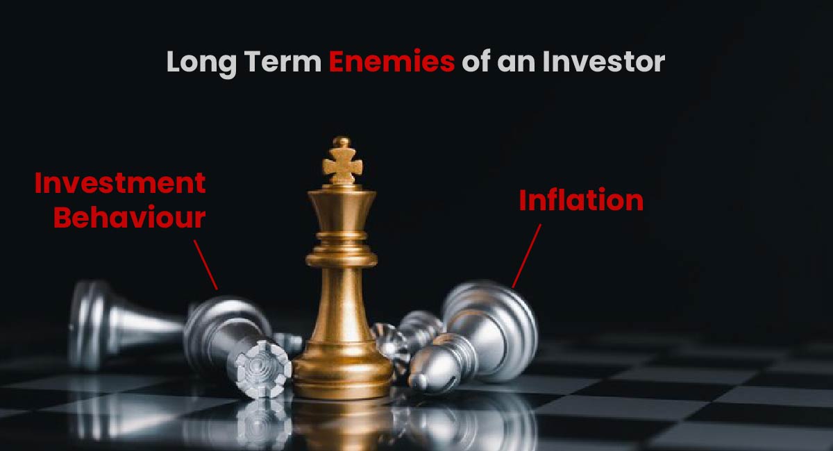1. Every investor has 2 long-term enemies

The first is inflation, and the second is their own inves...