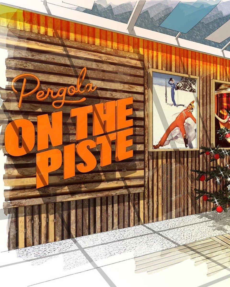 Pergola on The Piste will bring the spirit of alpine hedonism to London. Launching on 10th November and running until early spring, Pergola Paddington will be transformed into a stunning ski lodge for après style partying with DJs, live entertainment and special events.