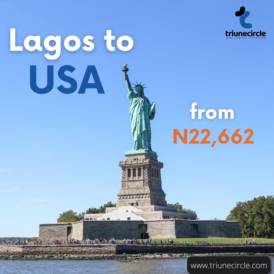 Triunecircle's tweet photo. Ship from Nigeria to USA for as low as N22,662, this includes free packaging of your item.
Send a Dm for quote.
#logistics #delivery #lagostous #doorstep #lagos #uk #japa #TGomori #Arisetv #peterobi #Asake https://t.co/AfBsWYCHLd