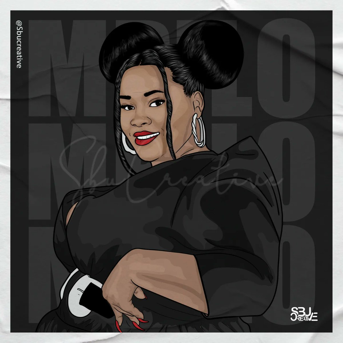 SbuCreative's tweet image. #mpilo touched our hearts and souls with her voice and outstanding performances. A winner in our books ❤️🙏🏾 don't forget to also stream her single #ngiyazifela 

#Mpilo #idols18 #sbucreative #artwork #illustration #cartoon #mzansiartist