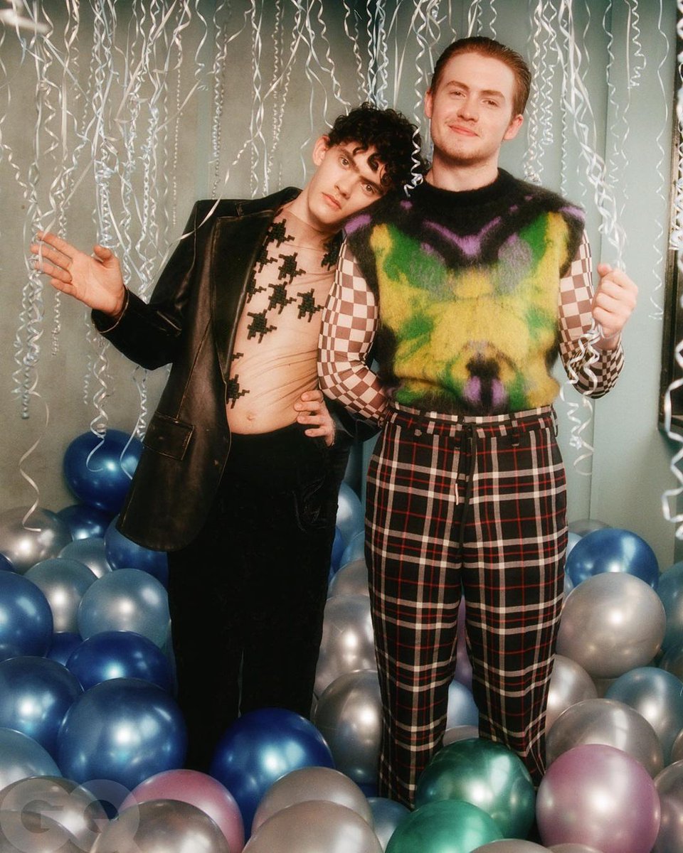 heartstopper_gl's tweet photo. "... in real life you could call their relationship more of a reliance, leaning in on each other like a two-person human triangle." - @BritishGQ 

Kit Connor (@kit_connor) and Joe Locke (@joelocke03) for British GQ (Nov 08, 22)

#kitconnor #joelocke #nickandcharlie #Heartstopper https://t.co/j49HD5HnM0