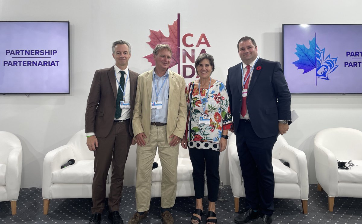 And that’s a wrap! Thank you to <a href="/bernardjdavis/">Bernard Davis</a> <a href="/TosteTanhua/">Toste Tanhua</a> &amp; <a href="/ReaManta/">Anthony Rea</a> for an engaging conversation on deep blue carbon. 

The ocean controls our climate, but we can’t mitigate what we can’t measure. Our work toward an integrated ocean observing system is just beginning. #COP27