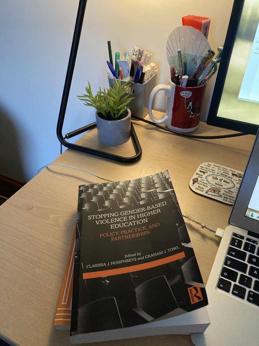 This little bit of treasure arrived. Working/fighting against GBV, in higher education or otherwise? This is for you. Thank you for the opportunity and all your support @clarissajdh, Peta Franklin-Corben and @profgrahamtowl