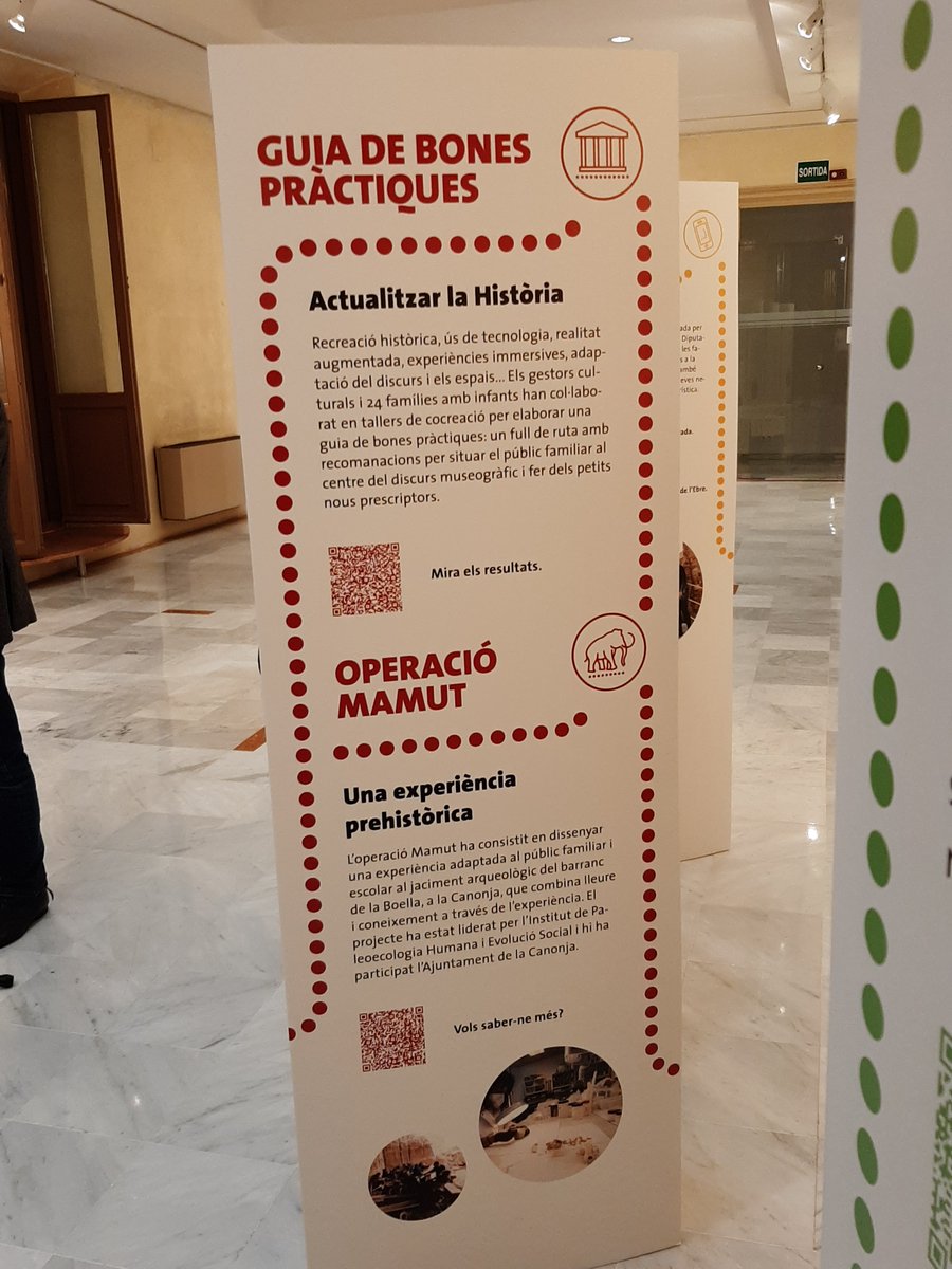 MariaTarga's tweet photo. @iphes a la inauguració de l'exposició https://t.co/yjPWmodQLF del #PECT #turisTICenfamilia amb la operació #mammuthus al #PalauBofarull de #Reus amb @Dipta_cat @Eurecat_news @CENFIMcluster @TurMontblanc @fundacioURV. Transformem el patrimoni en atractiu turistic @laCanonja https://t.co/DvWOY6El1p
