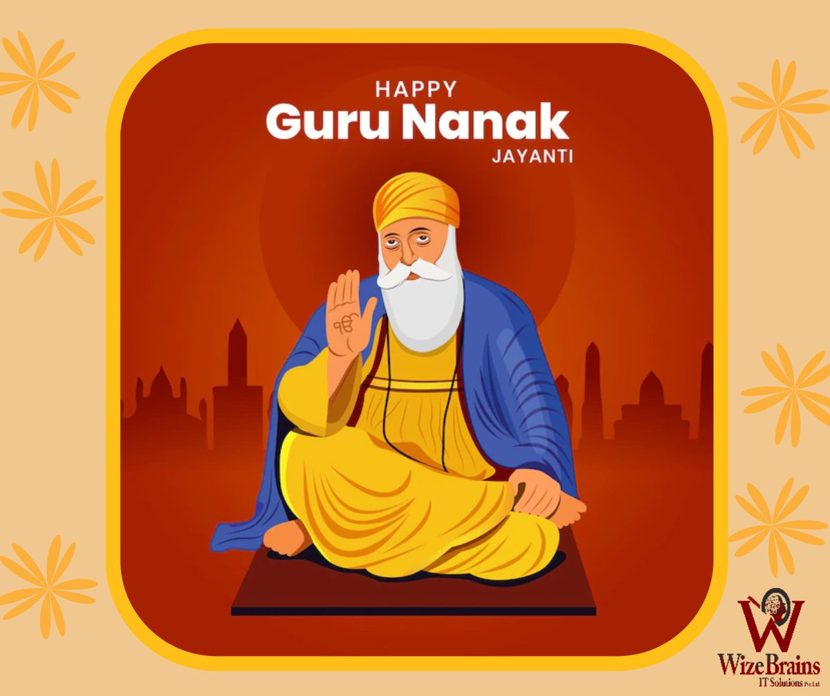 WizeBrains's tweet photo. May Guru Nanak Dev Ji's Wisdom Guide Motivates Us to Become Better Human Beings. Happy Gurupurab! 🙏
.
ਹੁਕਮੈ ਅੰਦਰਿ ਸਭੁ ਕੋ ਬਾਹਰਿ ਹੁਕਮ ਨ ਕੋਇ।।
ਨਾਨਕ ਹੁਕਮੈ ਜੇ ਬੁਝੈ ਤ ਹਉਮੈ ਕਹੈ ਨ ਕੋਇ।।
.
.
#happygurunanakjayanti #happygurupurab🙏🙏 #gurupurabdiyalakhlakhvadhaiya😇🙏🙌🙏 #gurudidharti https://t.co/XngWS9ZyfU