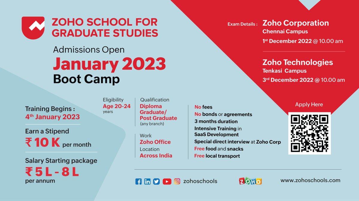 Zoho Schools of Learning tweet media