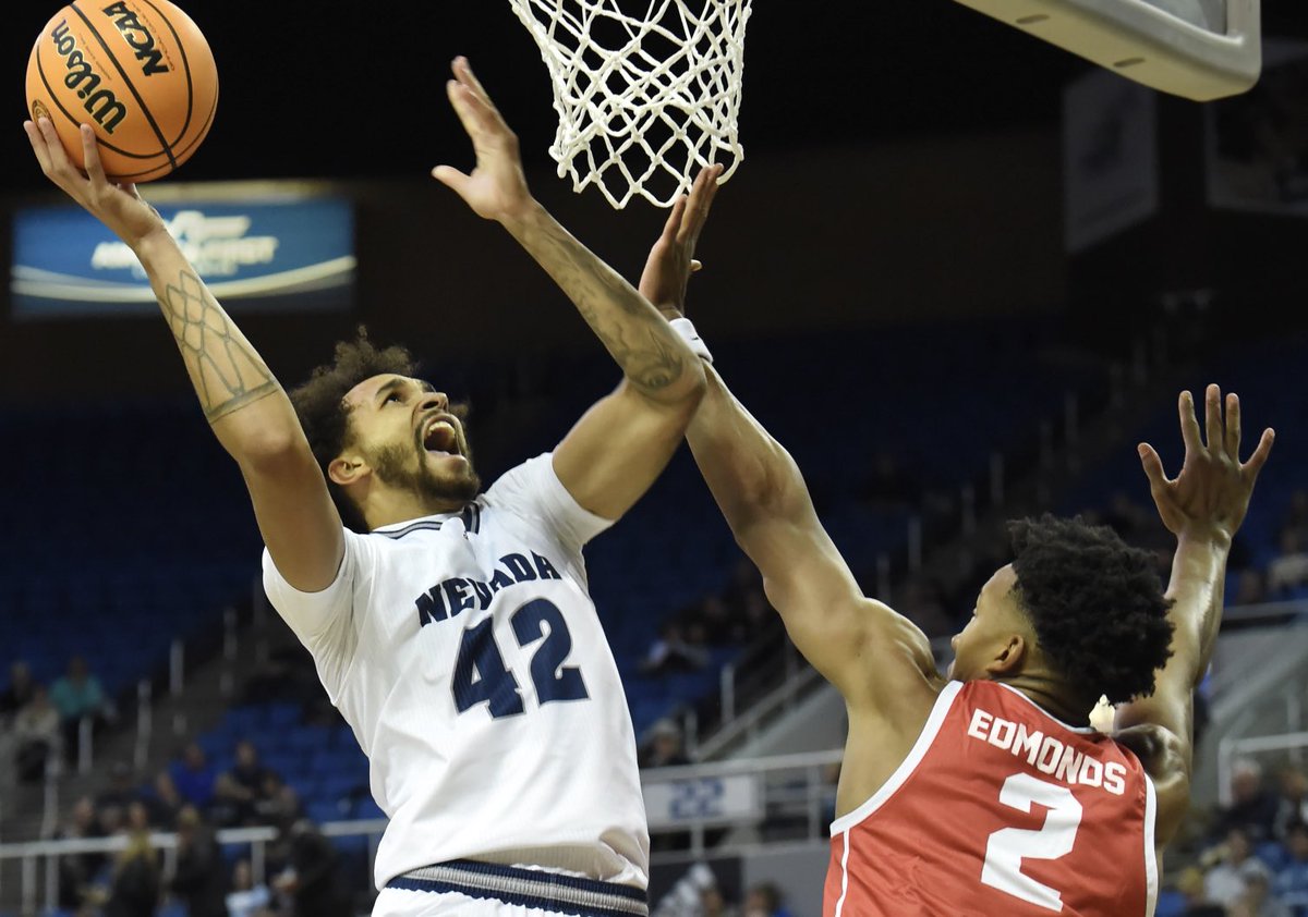 AndyBarron10's tweet photo. Nevada wins home opener against Utah Tech 84-71 https://t.co/bx4wF9rWf0