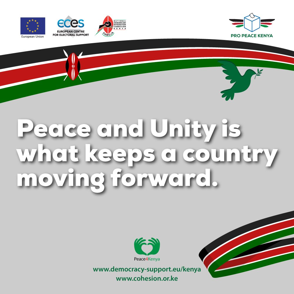 War is expensive, Peace is priceless! 
#AmaniKwaGround #Letpeacewin